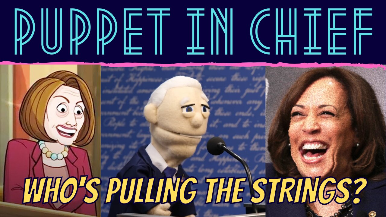 JOE BIDEN IS A PUPPET AND WE NEED TO KNOW WHO'S PULLING THE STRINGS