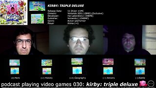 podcast playing video games 030: kirby triple deluxe