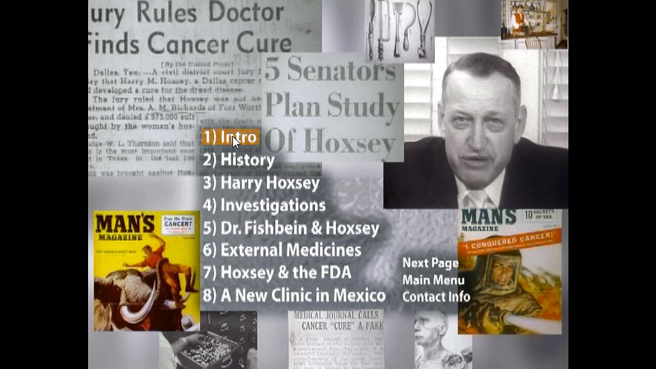 Hoxsey vs Organized Medicine - A Cure For Cancer?