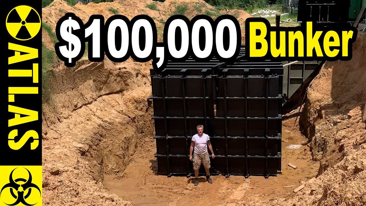 Atlas 12x20 Safe Cellar - Doomsday bunker under a driveway