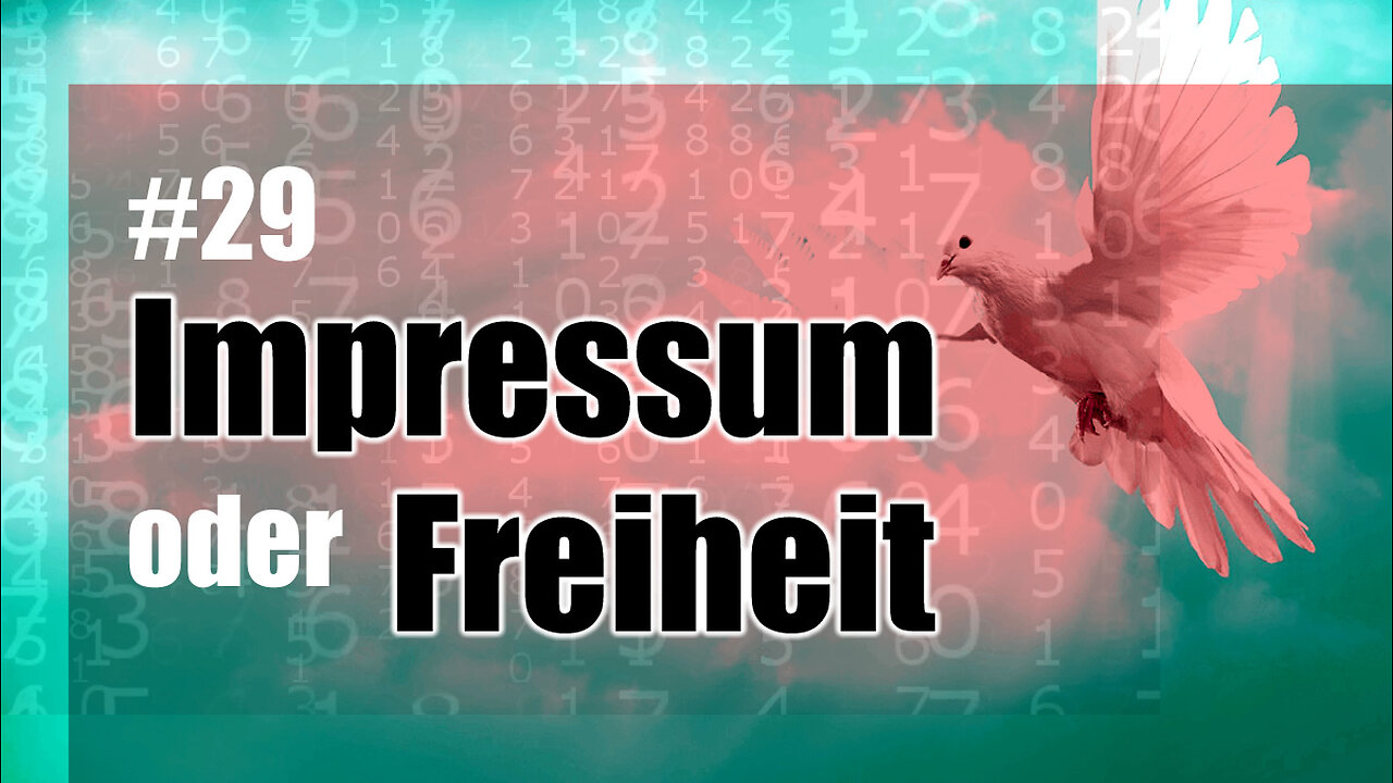 Impressum oder Freiheit