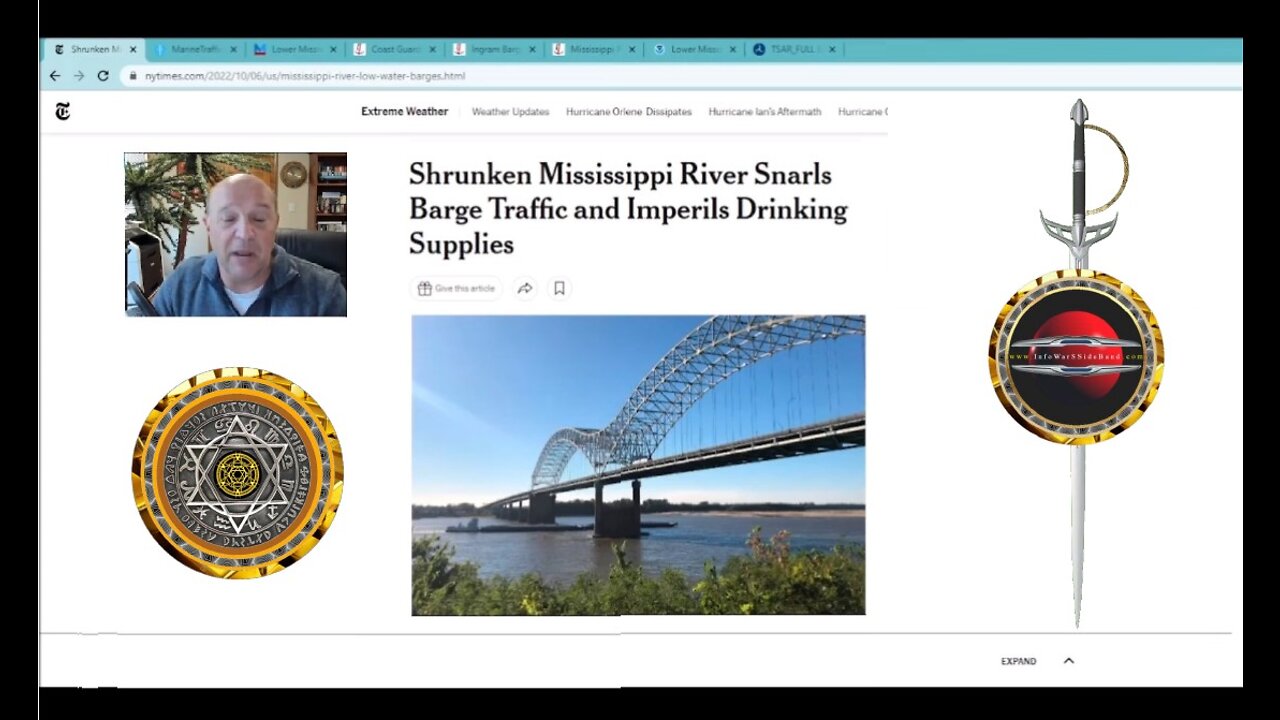 Lower Mississippi River Closes Impact On Grain, Coal, Oil & Fertilizer
