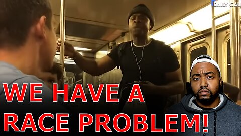 Racist Black Man Hurls Racial Insults At White Child And Family On Subway