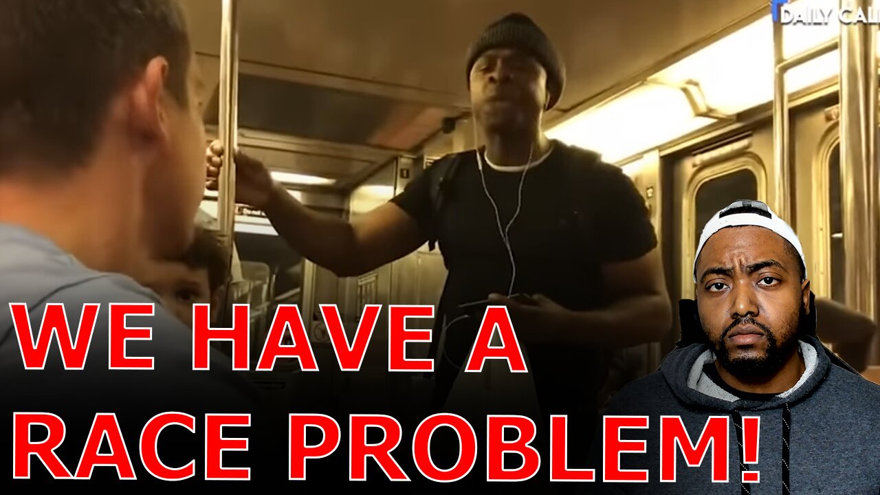 Racist Black Man Hurls Racial Insults At White Child And Family On Subway