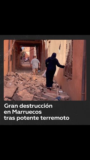 Marroquíes regresan a sus hogares para evaluar daños tras el terremoto