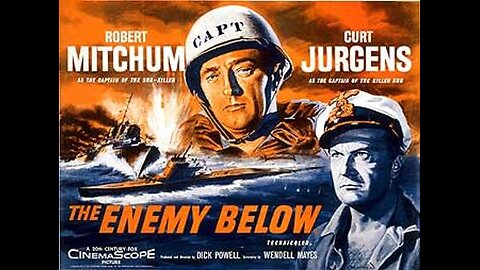 The Enemy Below ( Full Movie ) 1957