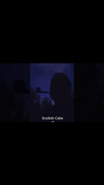 Scottish Cake at Twilight