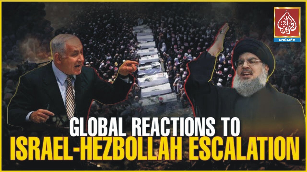 World Reacts: Israel-Hezbollah Escalation | Golan Heights | AljazairNews