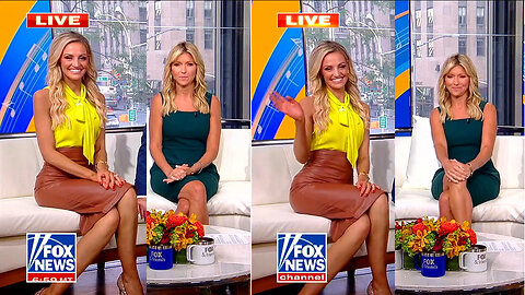 Carley Shimkus and Ainsley Earhardt Aug 11 2023