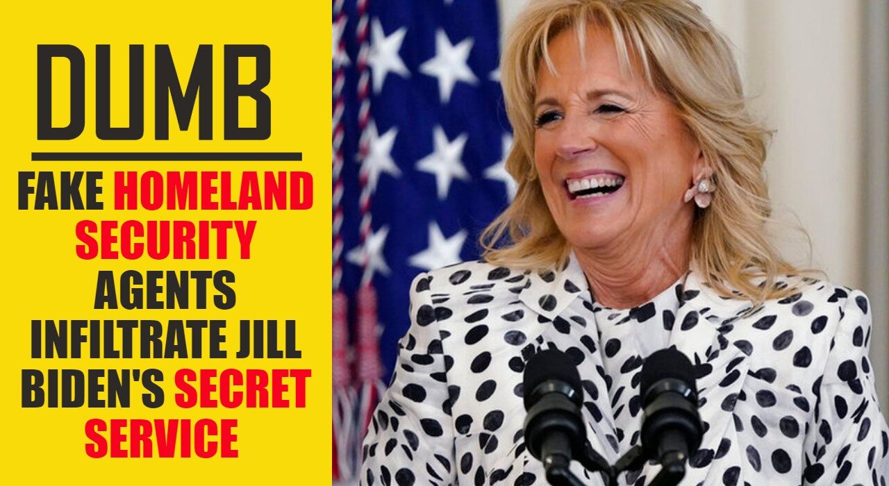 Jill Biden's Secret Service Was Infiltrated by Foreign Spies and they Never Noticed! LOL! What?!
