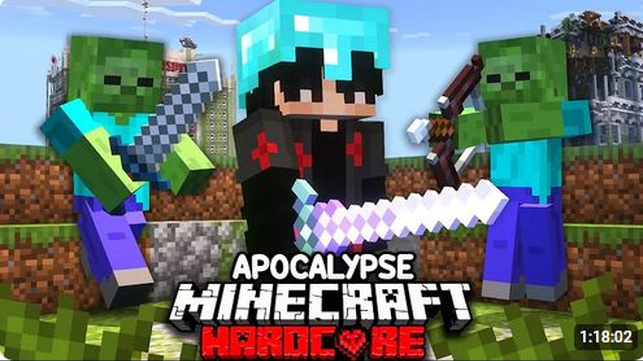 Minecraft Players Simulate A Zombie Apocalypse!