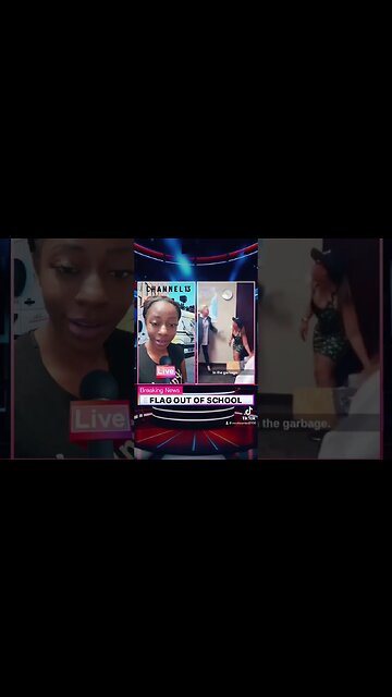 MOM TAKES DOWN PRIDE FLAG 🏳️‍🌈 IN PUBLIC SCHOOL