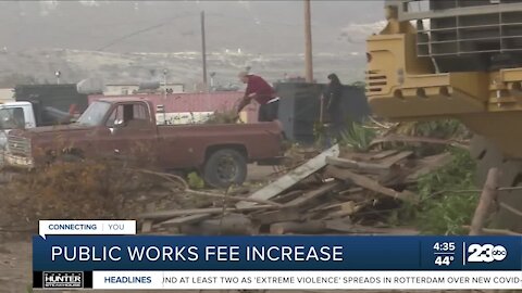 Public Work proposing increase to land use fees to meet requirements of new state climate bill