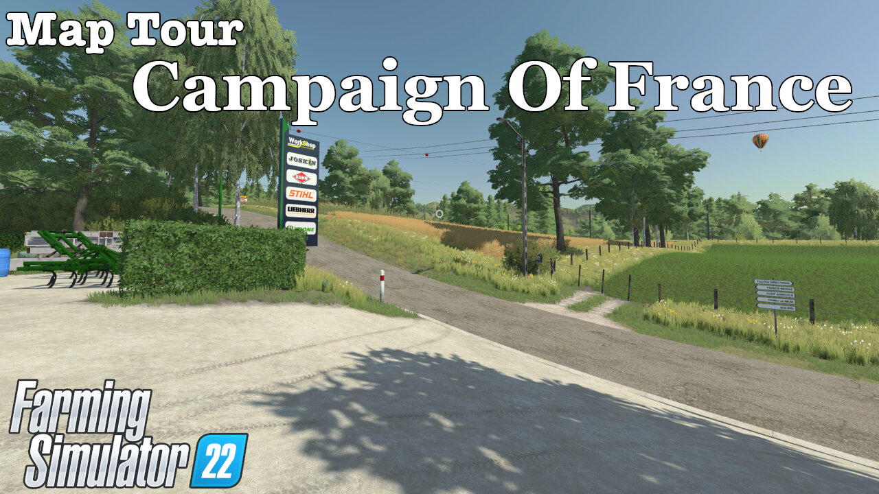 Map Tour | Campaign Of France | Farming Simulator 22