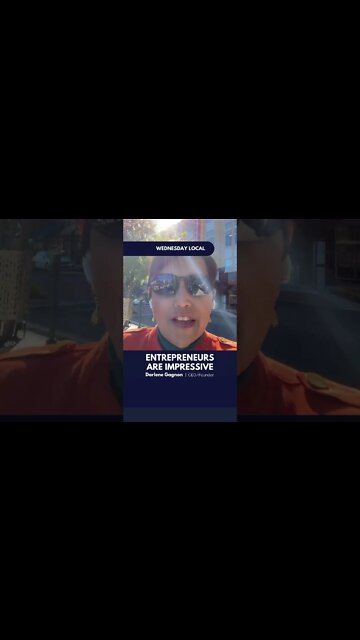 Entrepreneurs Are Impressive