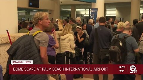 Nothing found after Concourse C at Palm Beach International Airport evacuated because of bomb threat