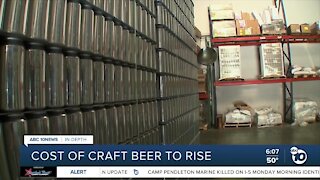 Changes in aluminum industry lead to higher craft beer prices