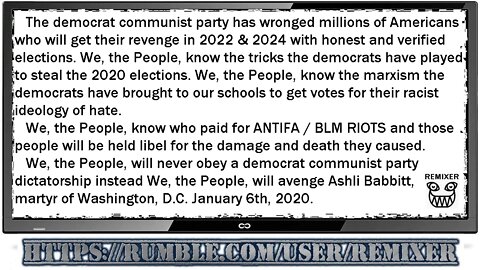 We, the People, will get our Revenge 2022 2024