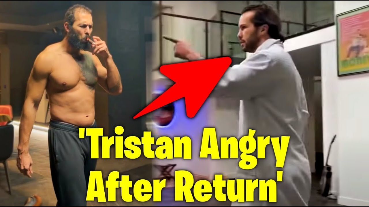 Tristan Tate ANGRY Returning Home From Jail