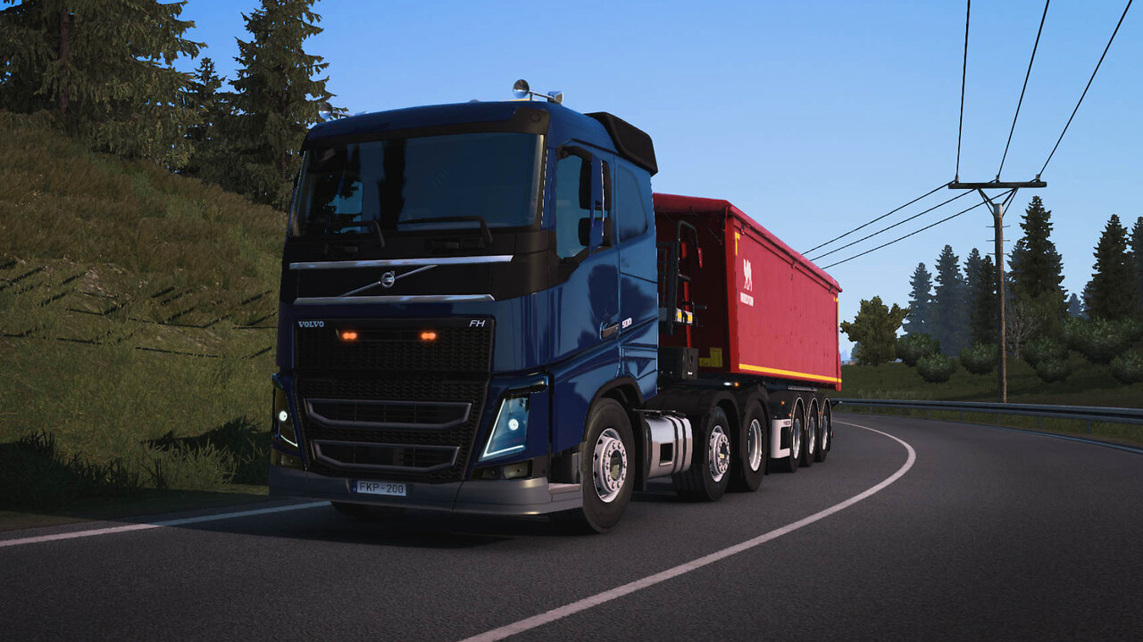 ETS2 | Volvo FH16 500 | Frankfurt DE to Strasbourg FR | Wheat 21t