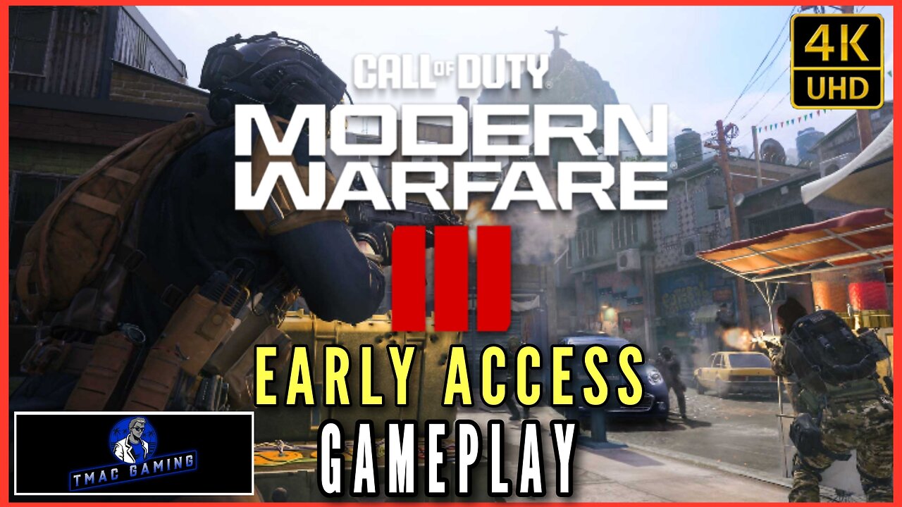 Call of Duty MWIII Early Access Gameplay (4K)