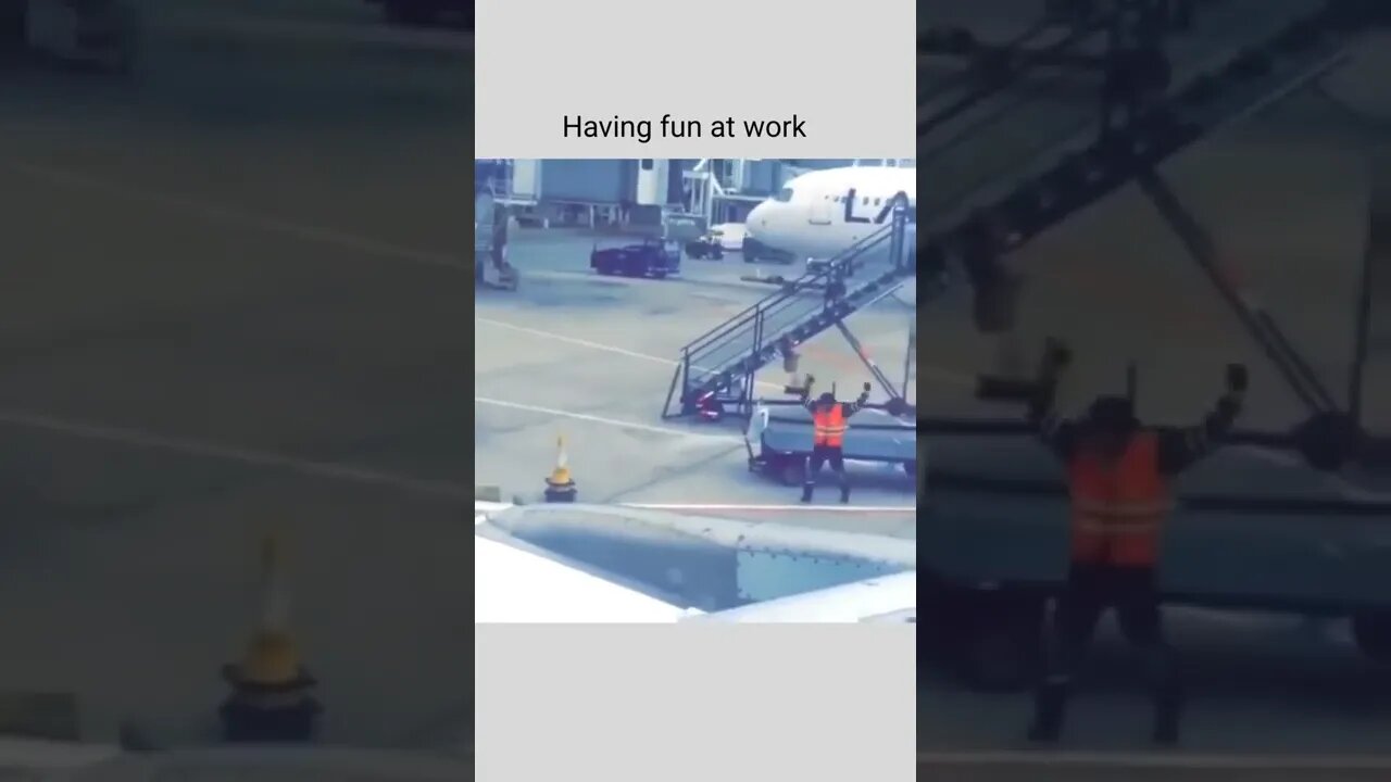 Having fun at work