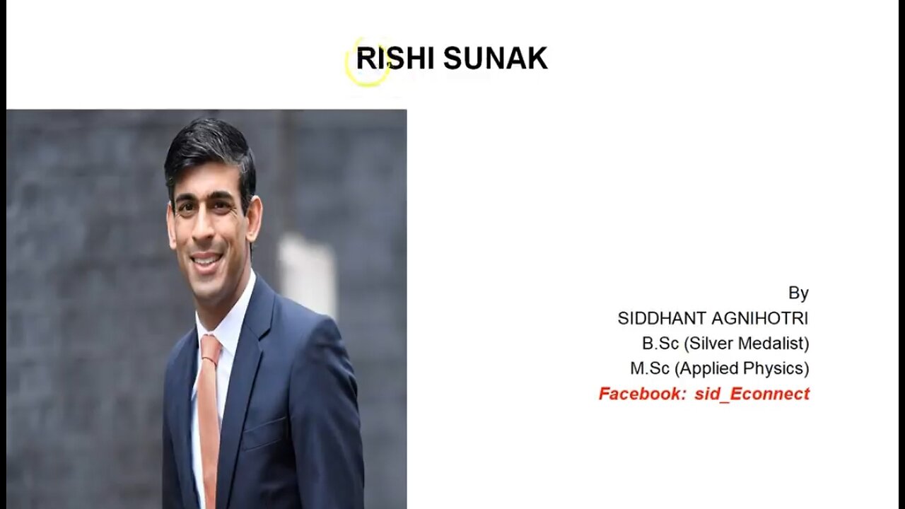 Rishi Sunak | Prime Minister Of UK | Biography And Lifestyle