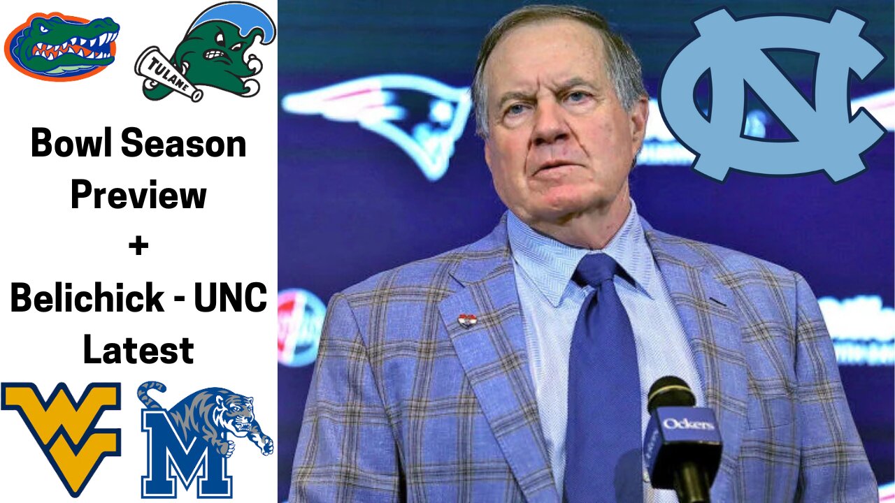 Belichick to UNC?! | College Football Wrap-Around LIVE | Wednesday, December 11th