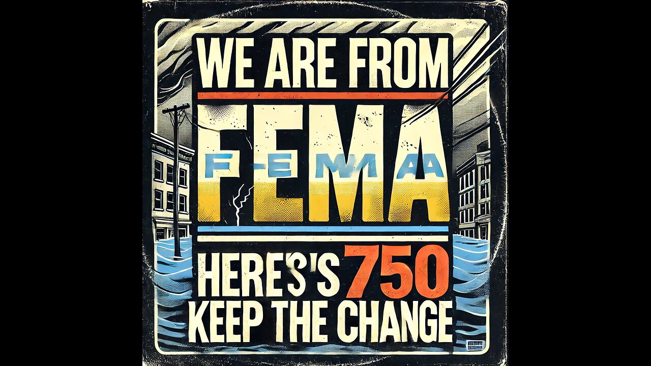 We Are With FEMA #PeterBoykinSings