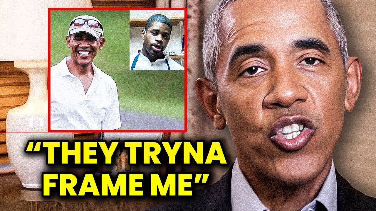 Obama IN Trouble as he get Caught Smiling In Resurfaced Pics After Chefs D3ath!!!?