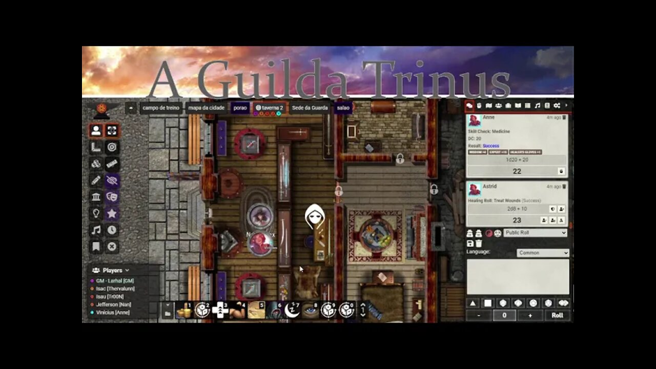 PATHFINDER 2E- A GUILDA TRINUS - CAP01EP02