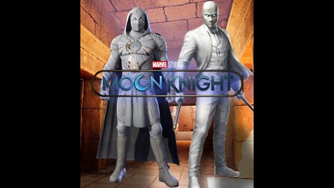 Moon Knight & Mr. Knight Speedpaint#shorts