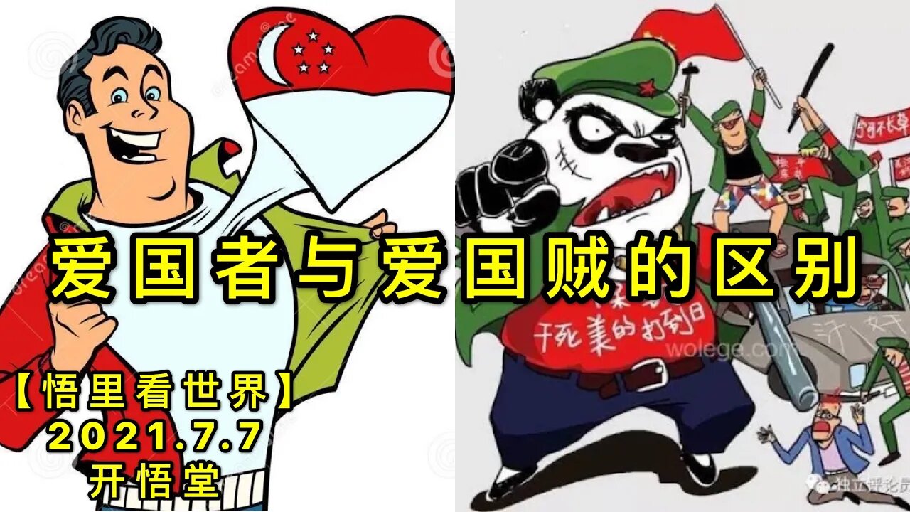 KWT2054爱国者与爱国贼的区别20210707-12【悟里看世界】