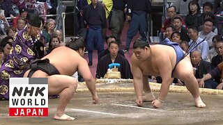 Bout of the Day: Day 9 of the November 2024 GRAND SUMO Tournament - NHK WORLD-JAPAN