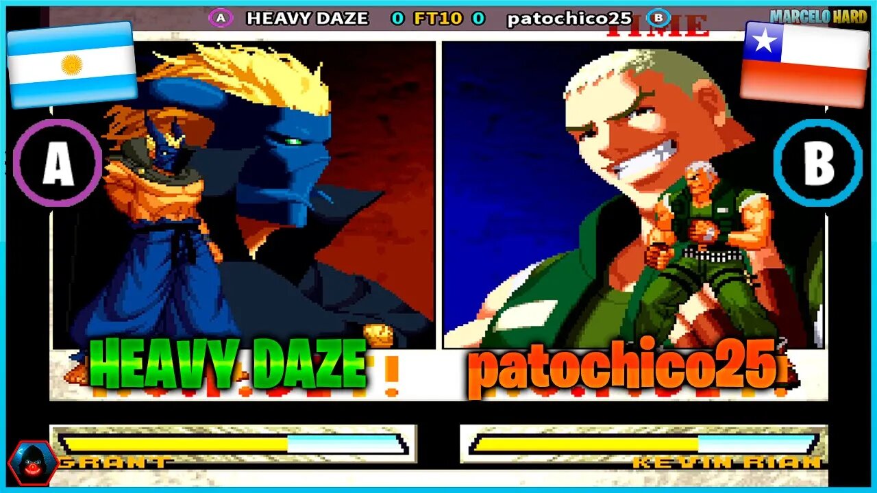 Garou: Mark of the Wolves (HEAVY DAZE Vs. patochico25) [Argentina Vs. Chile]