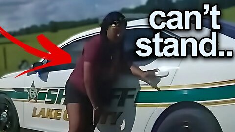 Crazy Woman Drunk Drives With Kids In Car