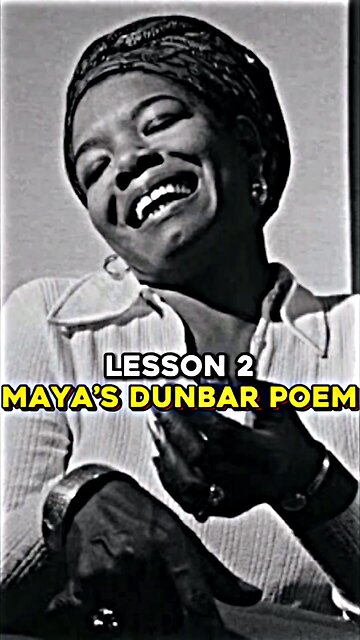 Did you know that one of Maya’s poems was influenced by Paul Lawrence Dunbar?