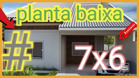 planta baixa 7x6