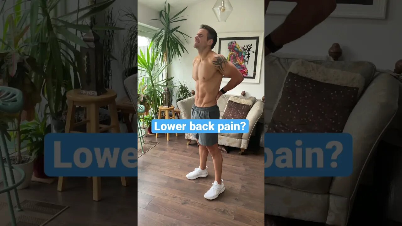 LOWER BACK PAIN? (Do these exercises everyday…)