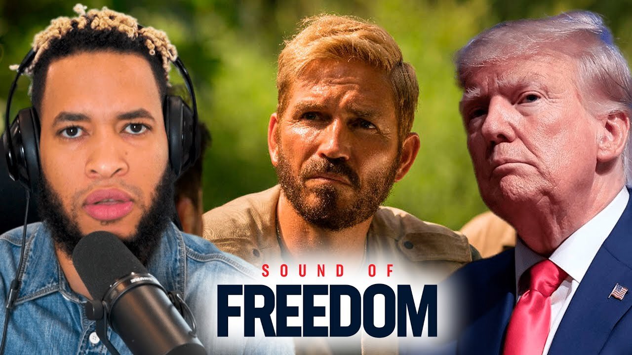 Trump Presenta Sound of Freedom | Los noticieros tienen una campaña en contra!