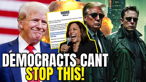 Elon And Trump Interview on X Puts Democrats In Full Panic Mode They Can't Stop This Train