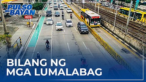 Bilang ng mga motoristang lumalabag sa EDSA bus way, bahagyang bumaba ayon sa I-ACT