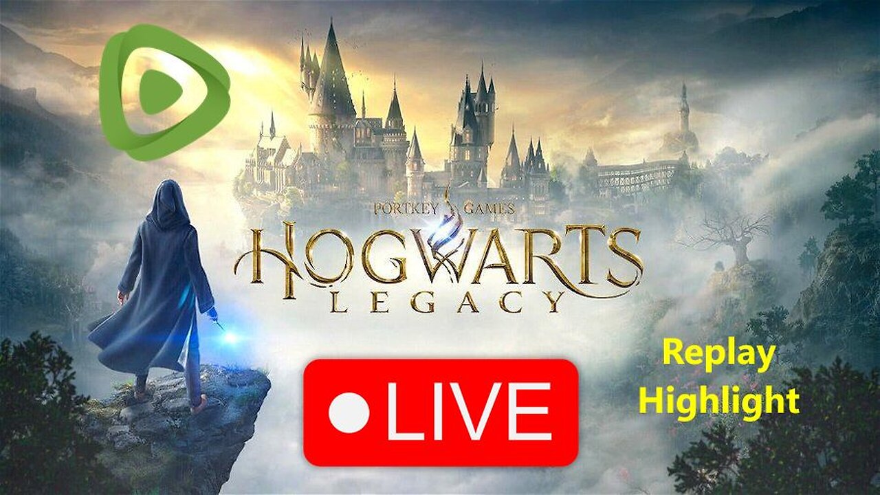 Hilarious Hogwarts Legacy Swim On Land Glitch! (Stream Highlight)