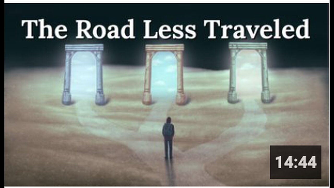 How to Escape Mediocrity and Mental Illness – The Road Less Traveled