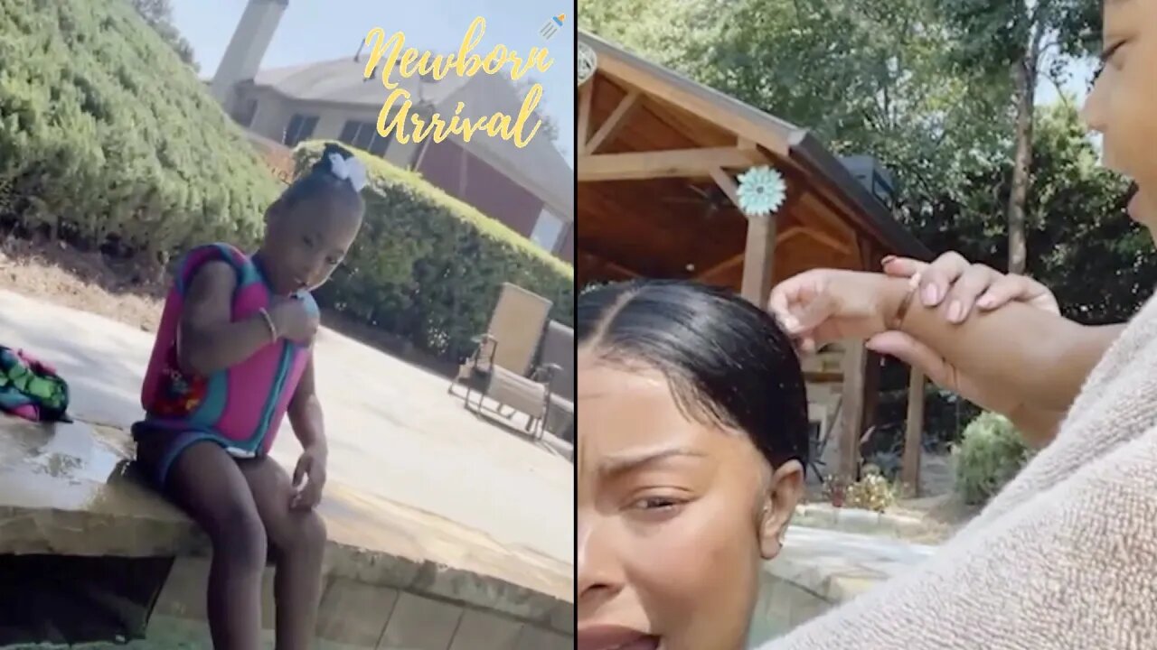 Alexis Sky's Daughter Alaiya Tries To Snatch Off Mommy's Wig! 💁🏾‍♀️