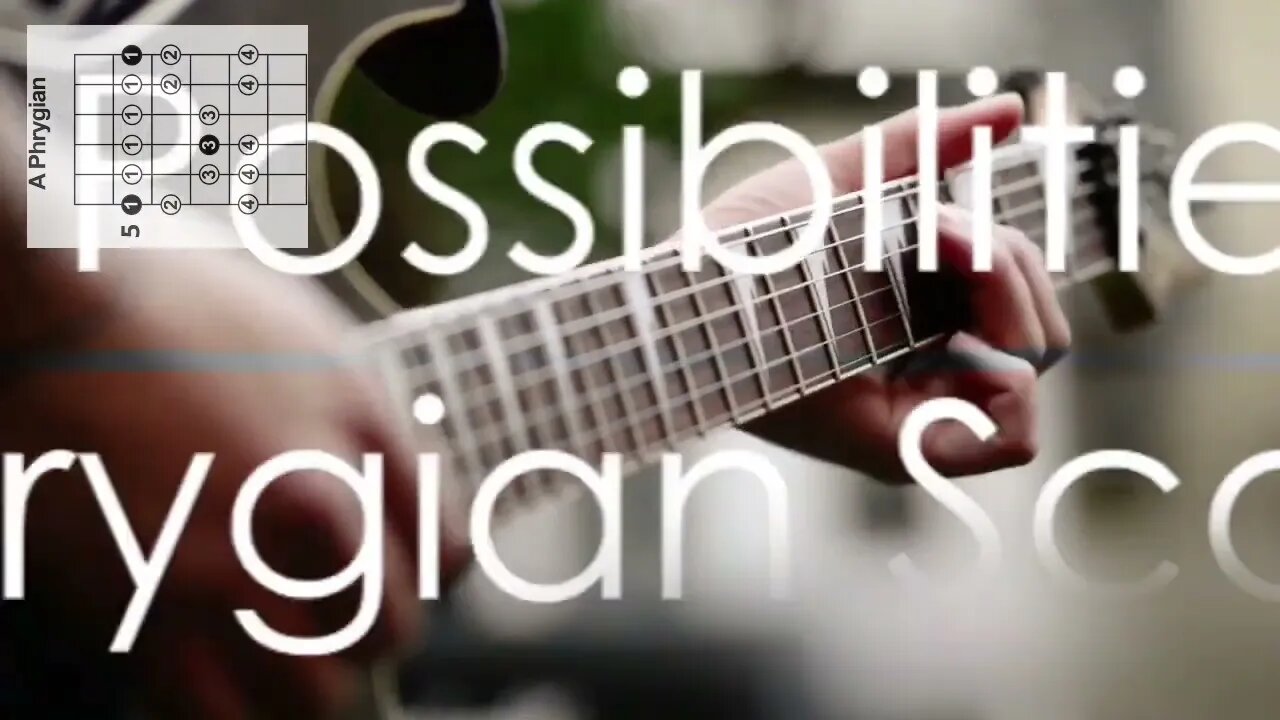 Master the Phrygian Guitar Scale #guitar #scale #Modes #leadguitar #phrygian