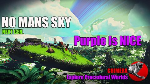 NO MANS SKY_NEXTGEN_CHIMERA_Purple is Nice :) *Space Game Discussion