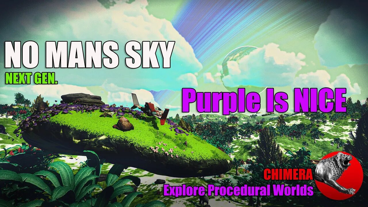 NO MANS SKY_NEXTGEN_CHIMERA_Purple is Nice :) *Space Game Discussion