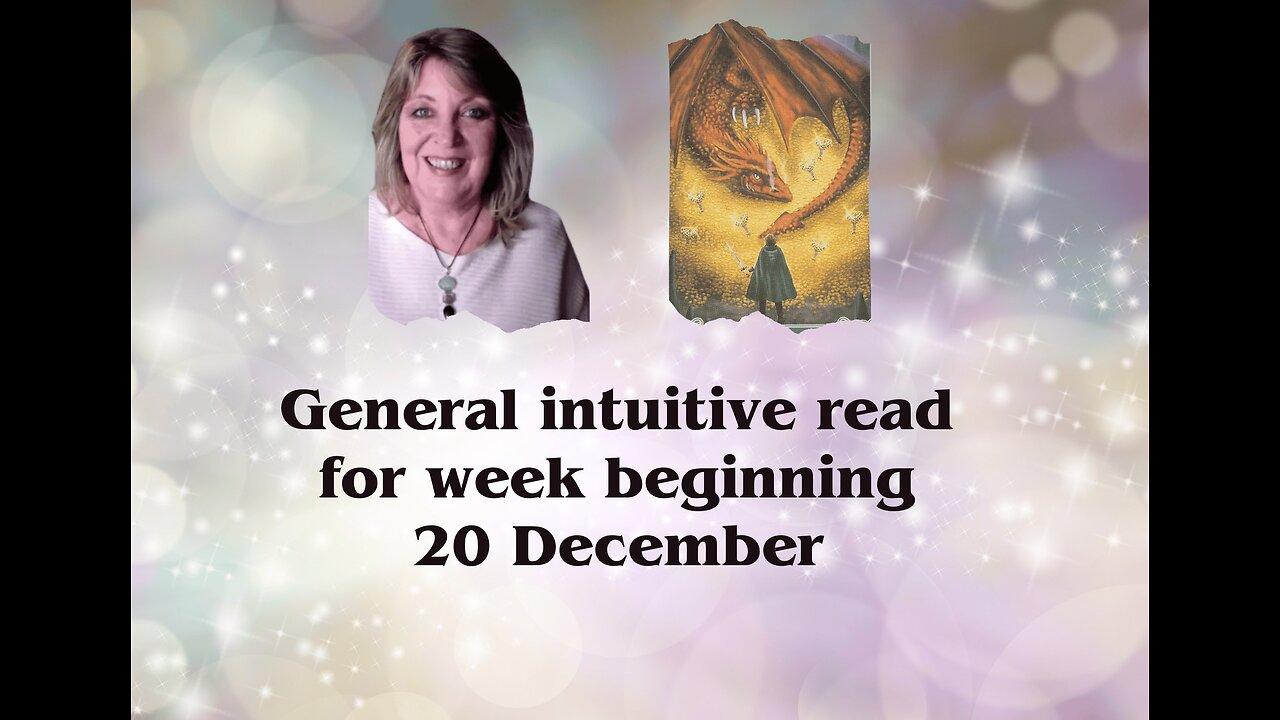 Intuitive general read for week beginning 20 December 🔮❤️🧚🏼 Tarot Reading✨Psychic💫🧝‍♀️