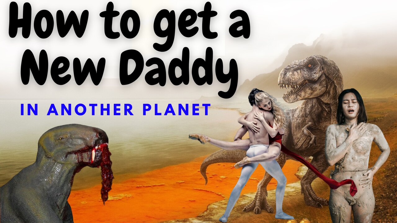 Fight with Dinosaur in Another Planet
